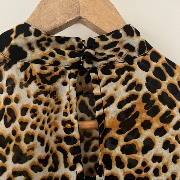 ASOS Cheetah Print Blouse - Picture 4 of 4